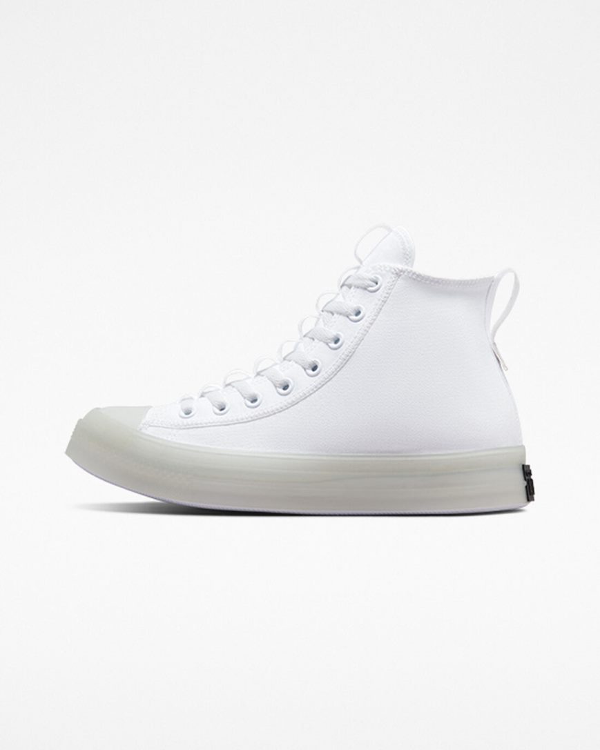 Tenisky Vysoke Converse Chuck Taylor All Star CX Explore Panske Biele Čierne | SK Q11IWJ4